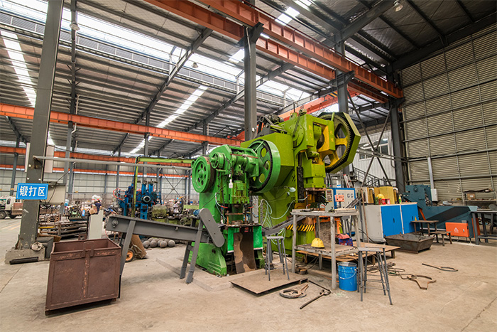 昌吉网架配件-锥头加工车间